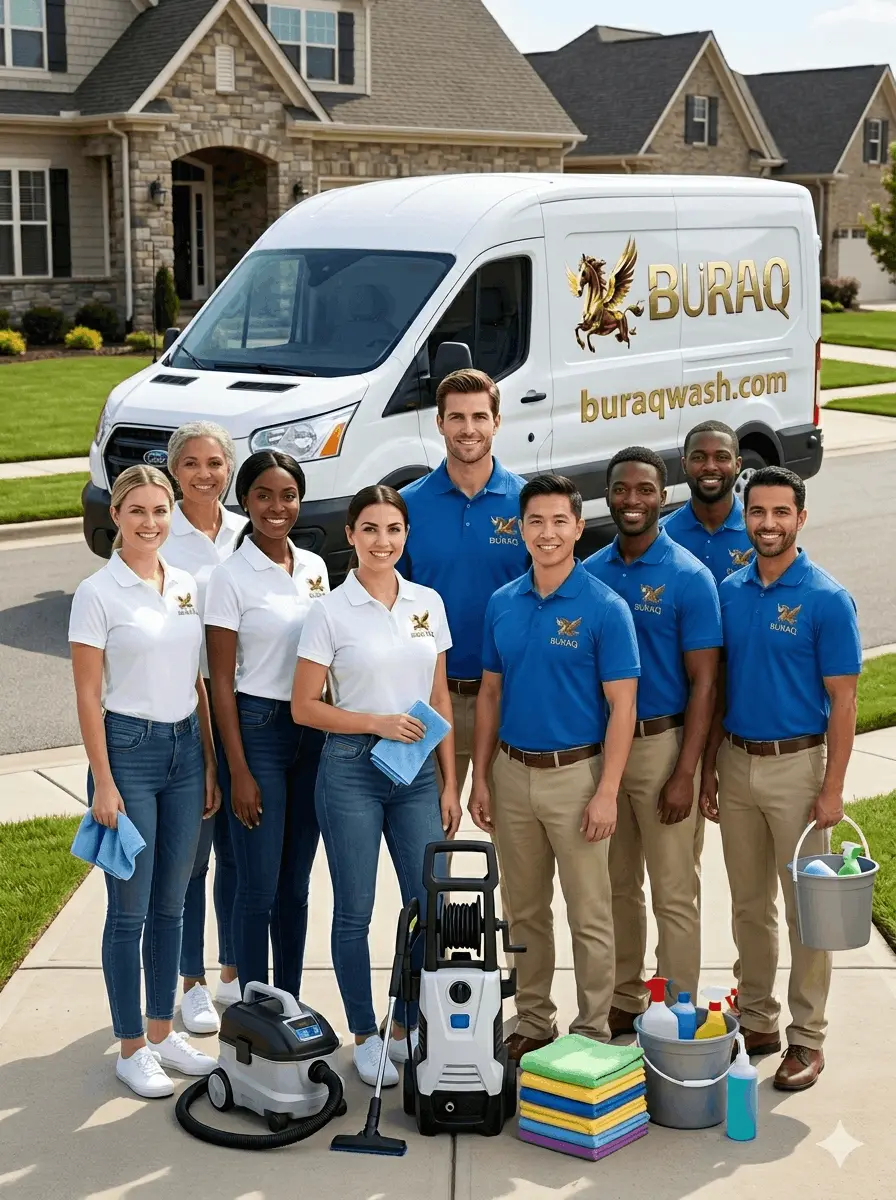 BuraqWash — professional car wash and home cleaning